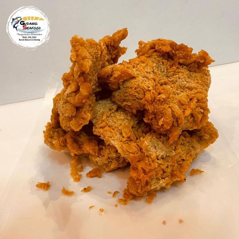 

Crispy Chicken tanpa tulang tanpa kulit 5 pcs