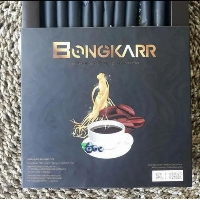 

BONGKARR 1 BOX 10 SACHET ORIGINAL 100%