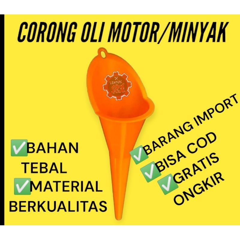 CORONG OLI MOTOR CORONG MINYAK CORONG SERBAGUNA