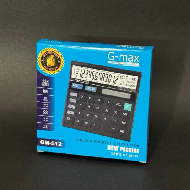 

Kalkulator Gmax GM-512