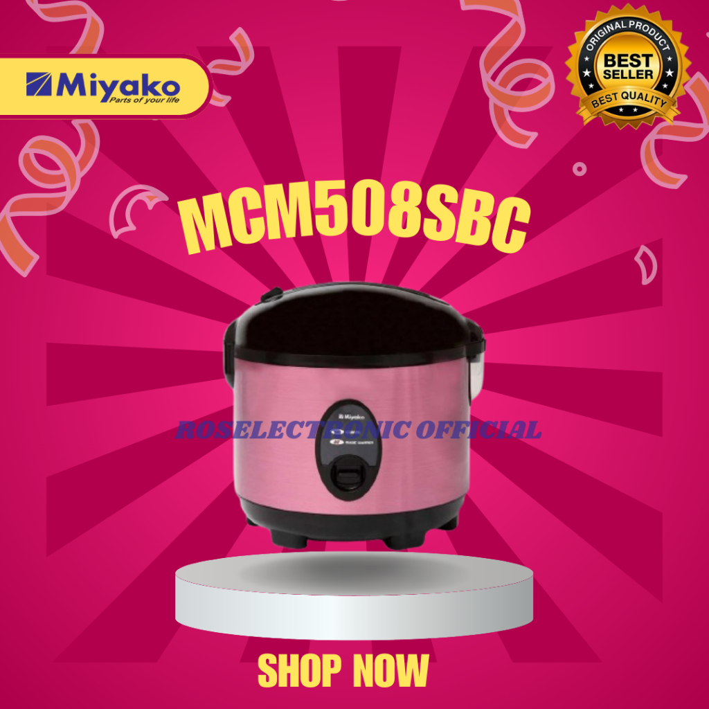 Miyako Rice Magic 508 SBC - Magic Warmer Plus 1.8 Liter/MCM508SBC/MCM-508-SBC/MCM 508 SBC/MCM-508SBC