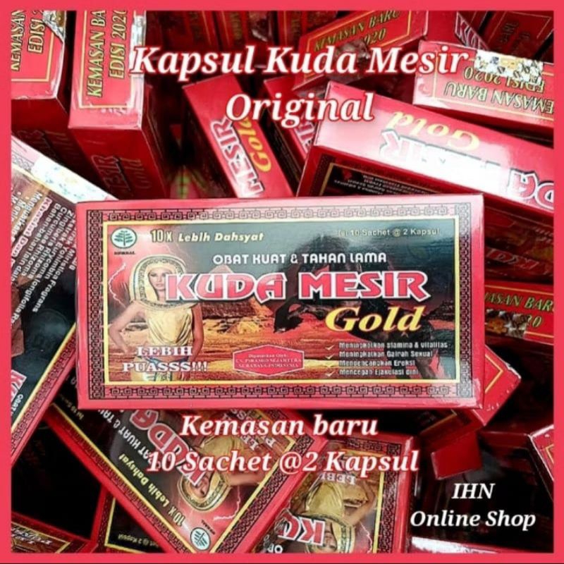 ORIGINAL KUDA MESIR TERBARU KEMASAN MINIMALIS