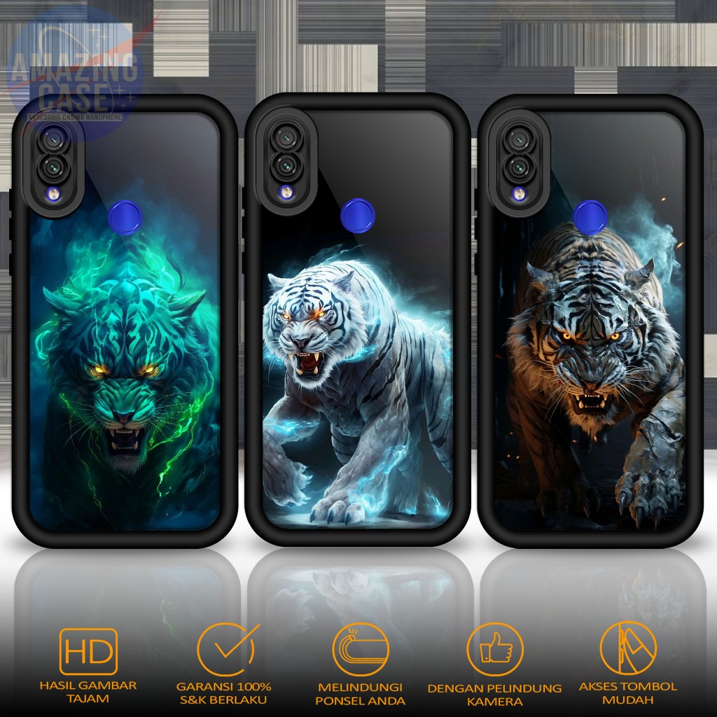 Softcase Glass kaca For REDMI NOTE 7 NOTE 7 PRO MCAN Casing Handphone Case Hp Procamera