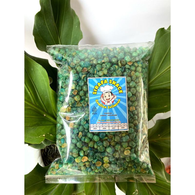 

POLONG HIJAU 500gr - Camilan Istimewa Snack gurih asin (SIRAFA SNACK)