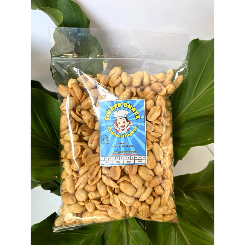 

KACANG BALI 500gr - Camilan Istimewa Snack gurih rasa bawang (SIRAFA SNACK)