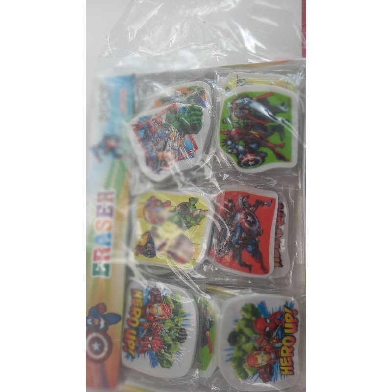 

penghapus karakter/ penghapus karet / perlengkapan anak sekolah