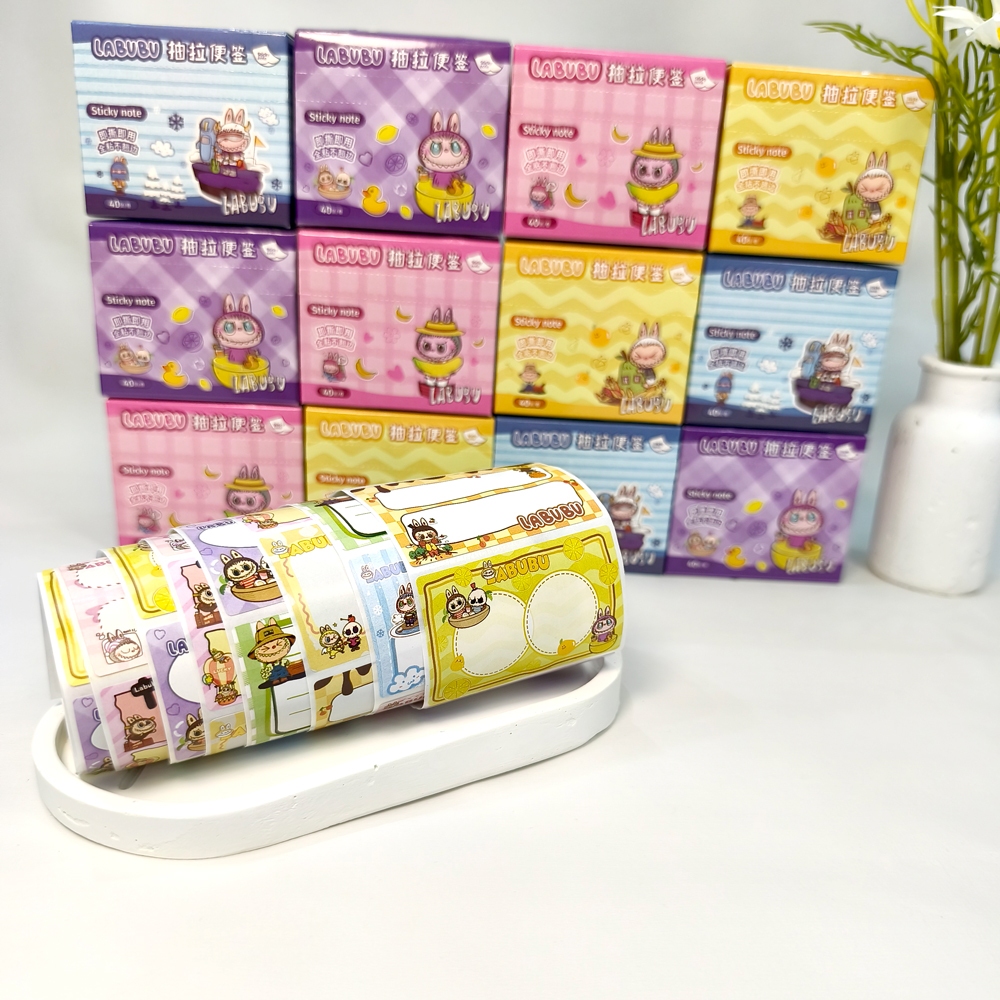 

SP Stiker Label Nama Buku Roll motif Sanri* dan Labubu