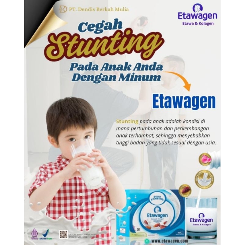 

Etawagen Susu Kambing Etawa Bubuk Campur Kolagen Sari Kurma Penyembuh Nyeri Sendi