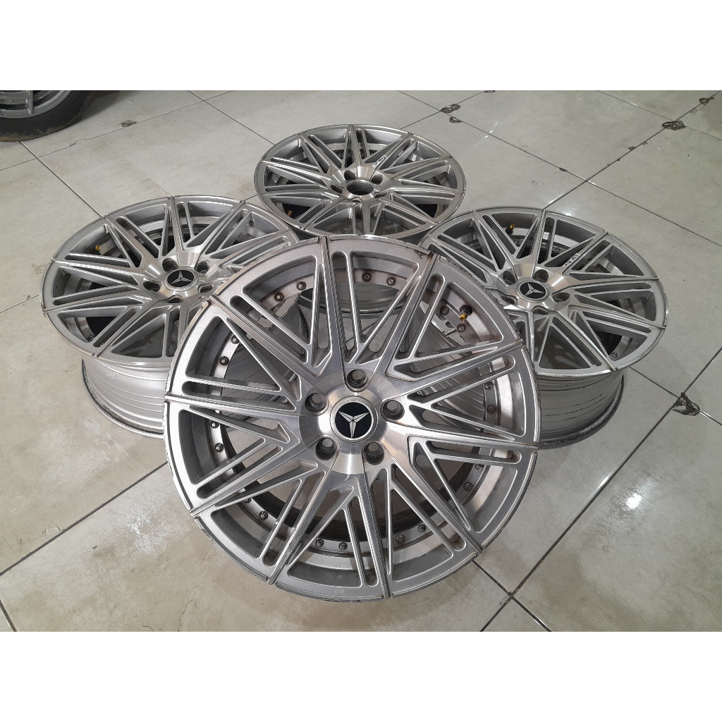 jual velg bekas hsr BALIGE ring 18 pcd 5x114,3 camry accord inova hrv