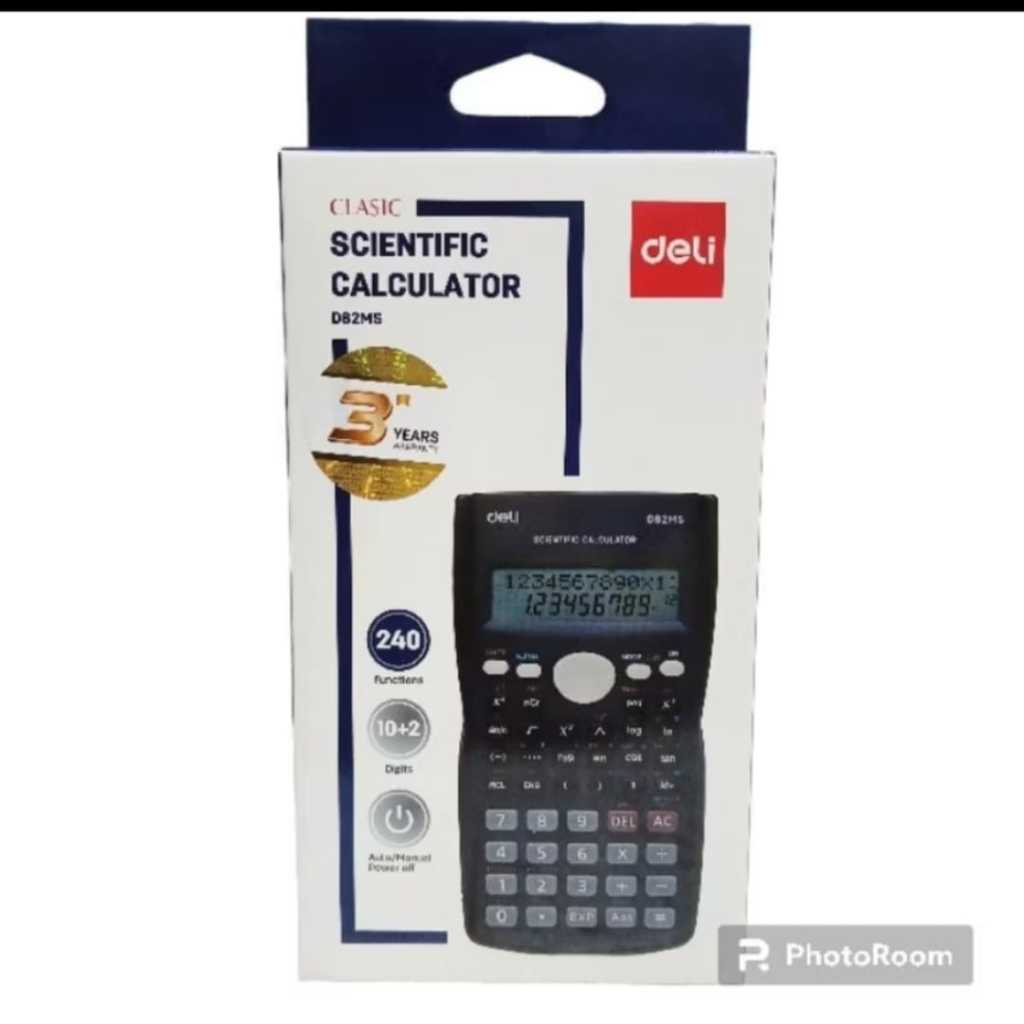 

Deli Kalkulator Scientific ED82MS 240 Function