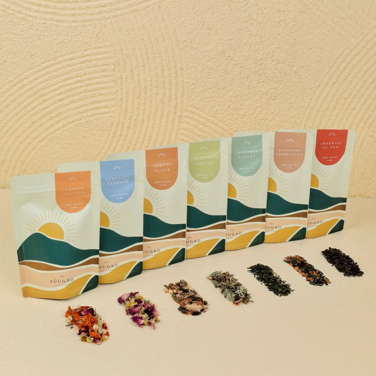 

YUUGAO Premium Artisanal Loose Leaf Tea | Tisane Blend | Teh Herbal