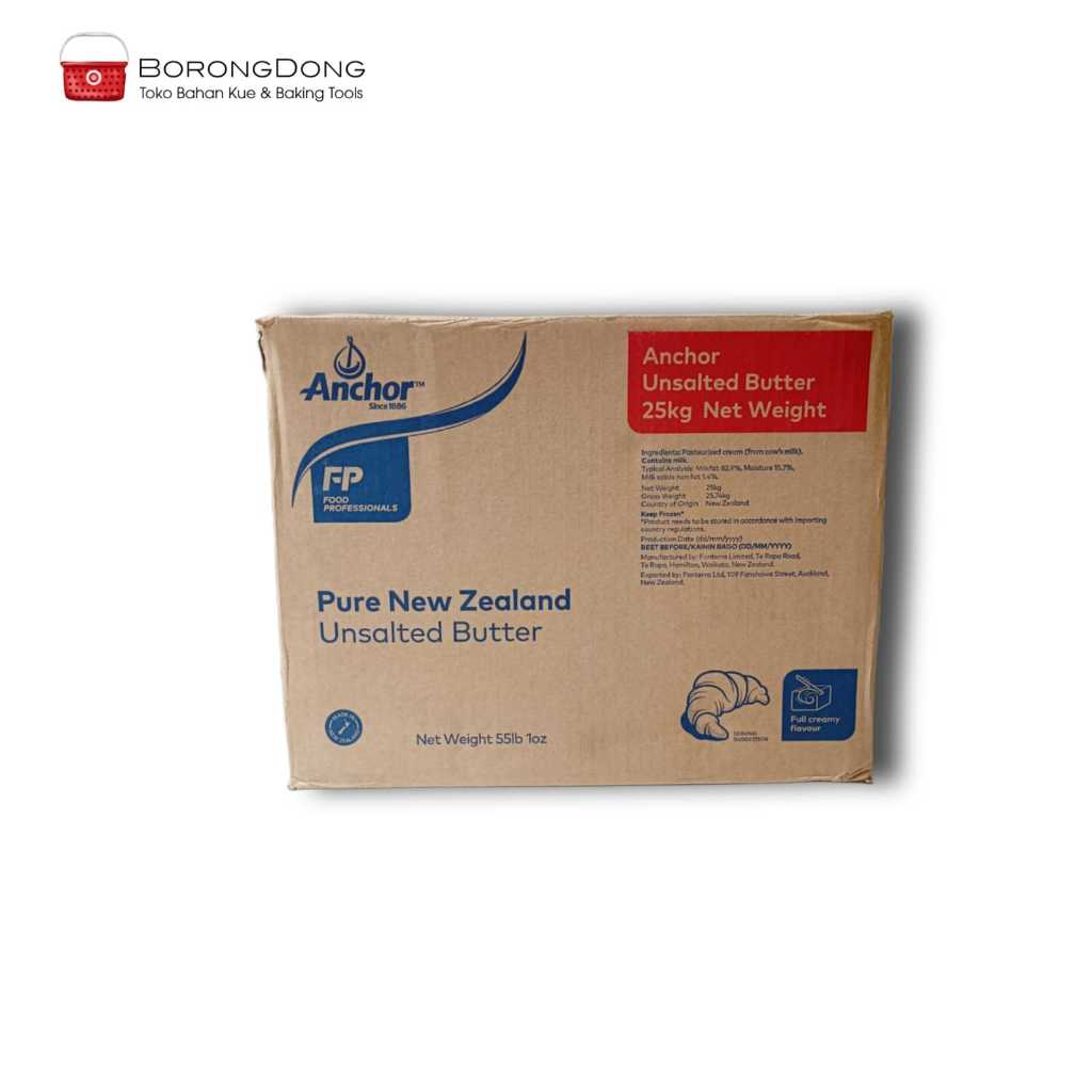 

Anchor Unsalted Butter (Repack) / Kurir Instan!