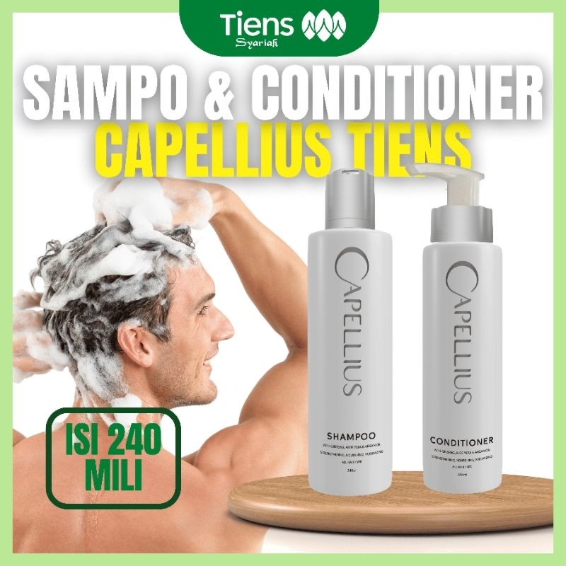 TIENS SAMPO DAN CONDITIONER TIENS ISI 240 ML / ANTI KETOMBE TIENS / PENUMBUH RAMBUT TIENS