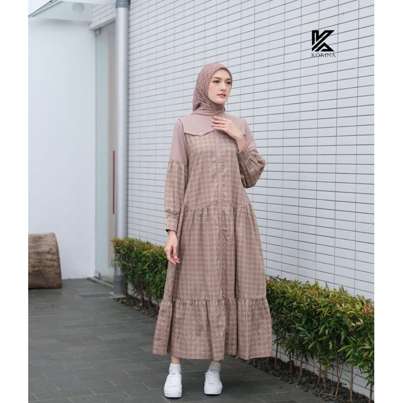 Zevana Midi Dress Korina