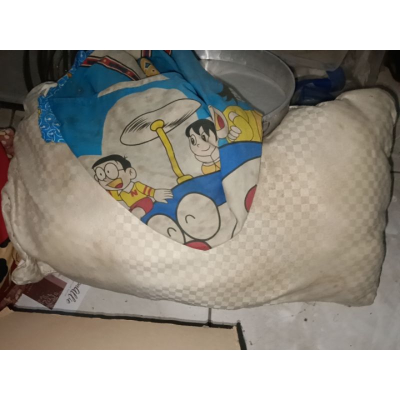 Bantal Bulu Angsa Preloved Bantal Bulu Angsa Bekas Free Sarung Guling