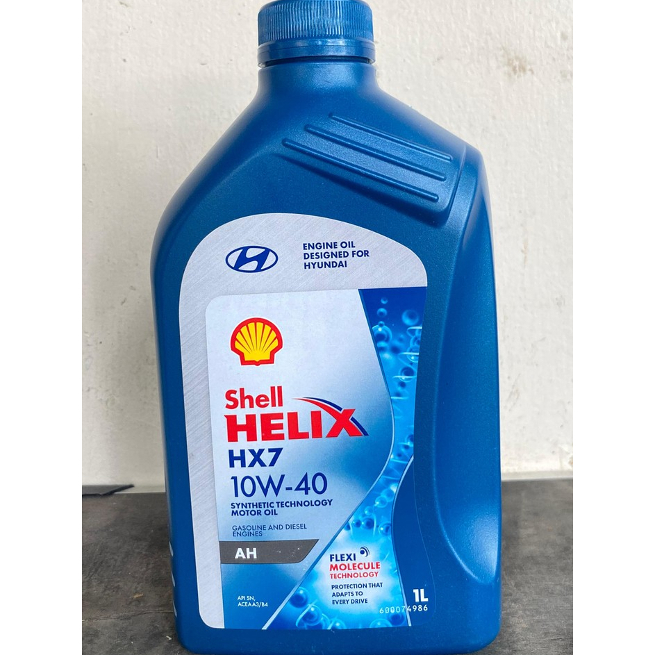 Shell Helix HX7 10W-40 1L - Oli Mobil Sintetis Berkualitas Tinggi untuk Mesin Kendaraan Anda