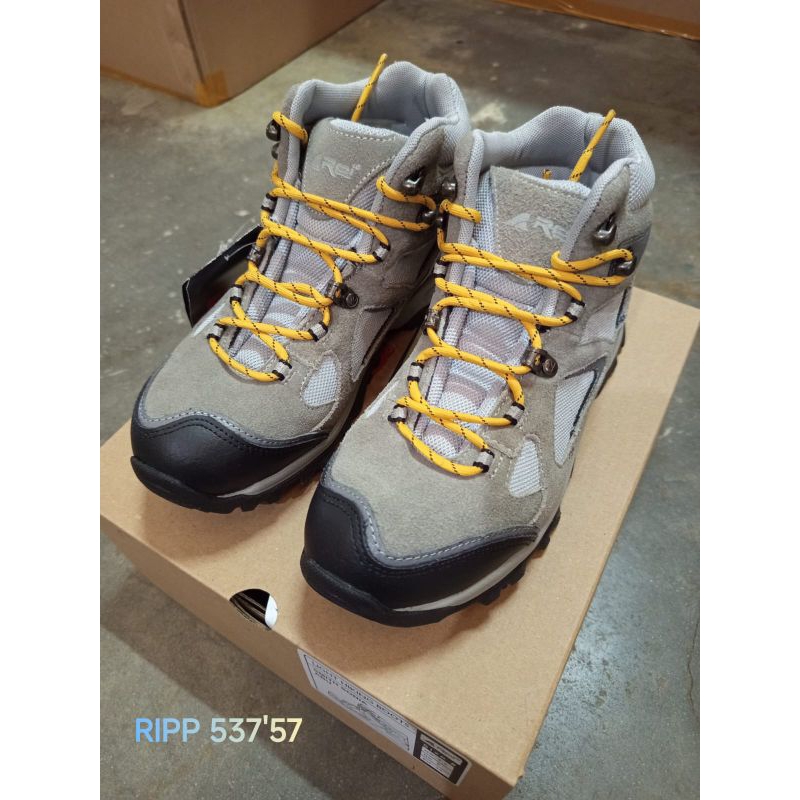 Sepatu gunung smithsonia n shoes light grey arei outdoorgear