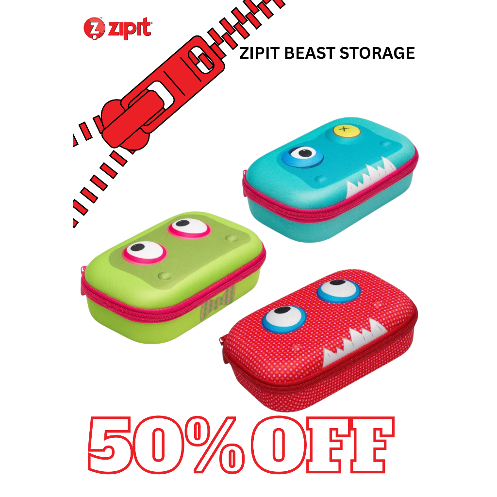 

Zipit Beast Pencil Storage Box