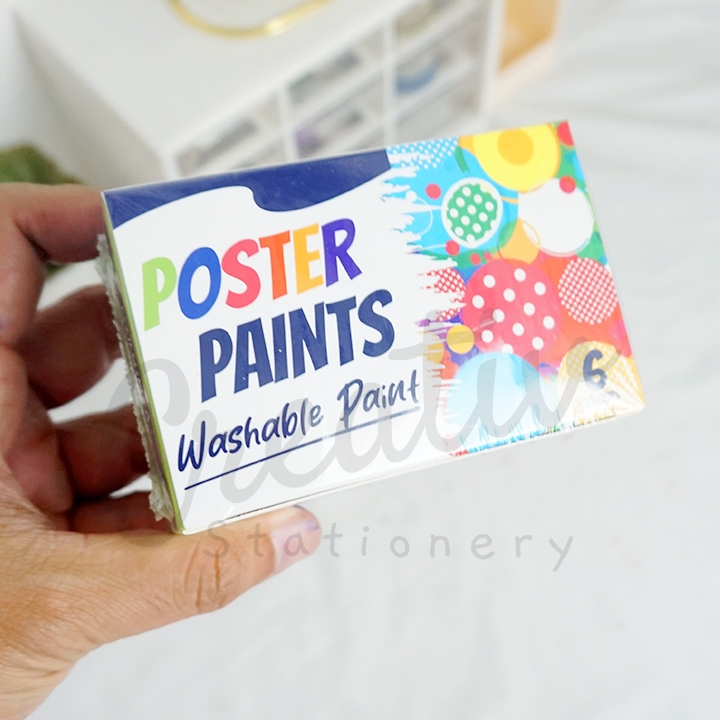 

V-tec Cat Poster Paint Type PP-2006 6 Warna 20ml