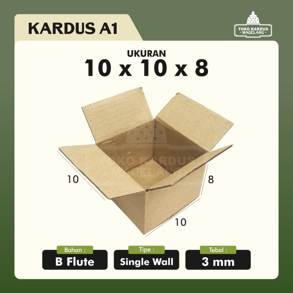 

KARDUS | BOX | KARTON PACKING ( 10 x 10 x 8 )