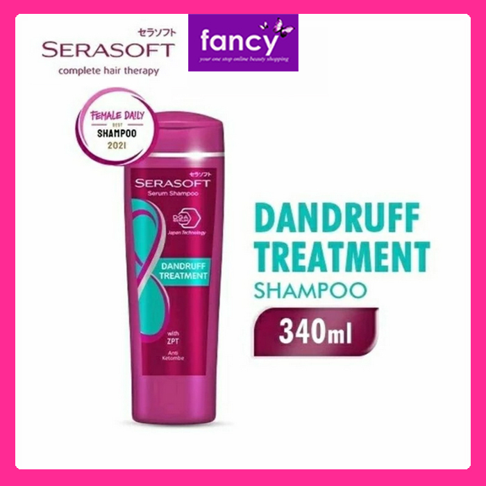 Serasoft Serum Shampoo 340 ml Anti Dandruff BESAR | Shampo Anti Ketombe