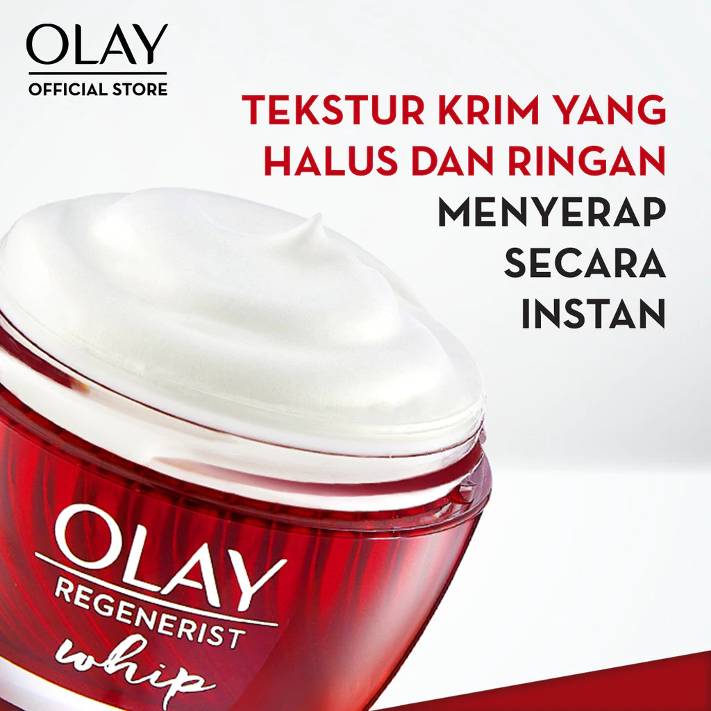Olay Regenerist Whip UV SPF30 Niacinamide Day Cream Skincare Antiaging 50gr