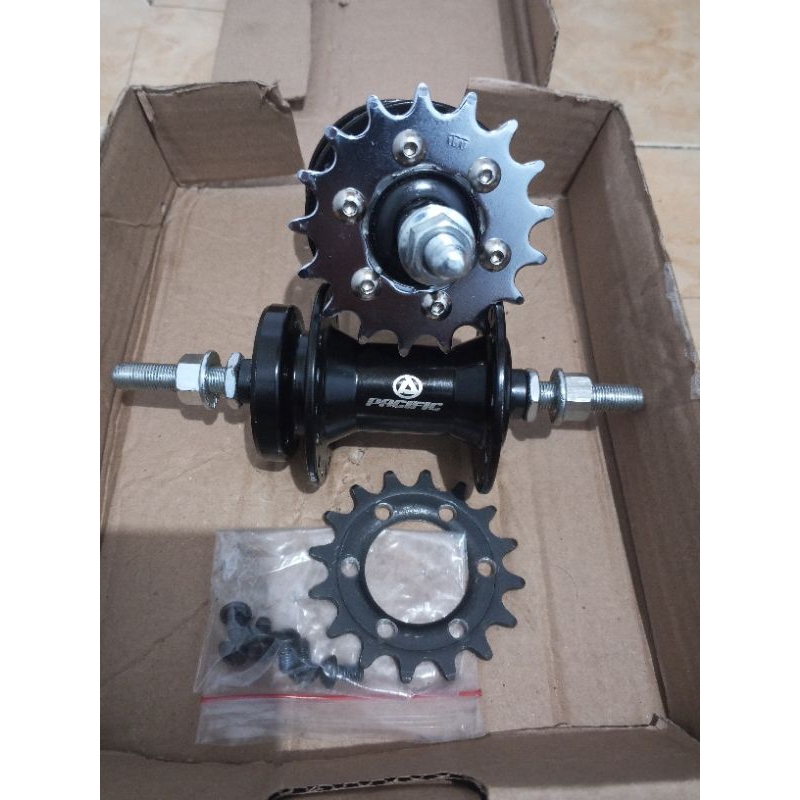 Hub Fixie Doltrap Pacific Six Bolt Sixbolt 36H 36 hole