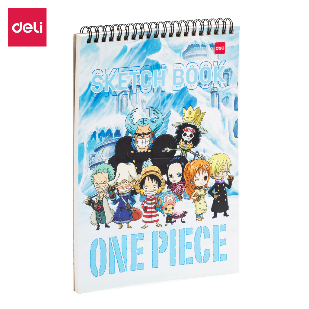 

Deli Sketch Book / Buku Gambar Sketsa Size B5 Vertikal Edisi One Piece N011