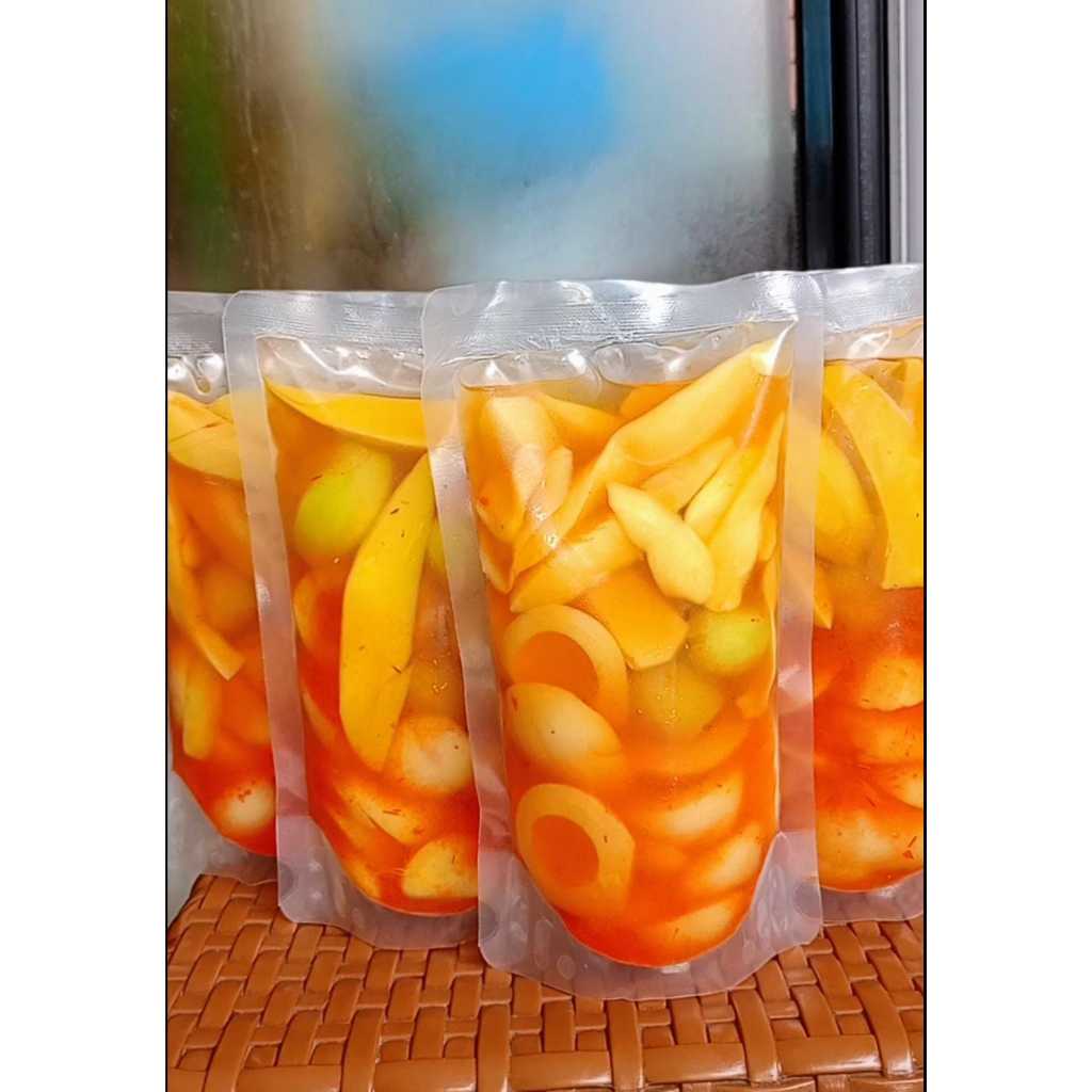 

Asinan buah/Manisan buah segar mix kedongdong,mangga,salak/Asinan buah segar