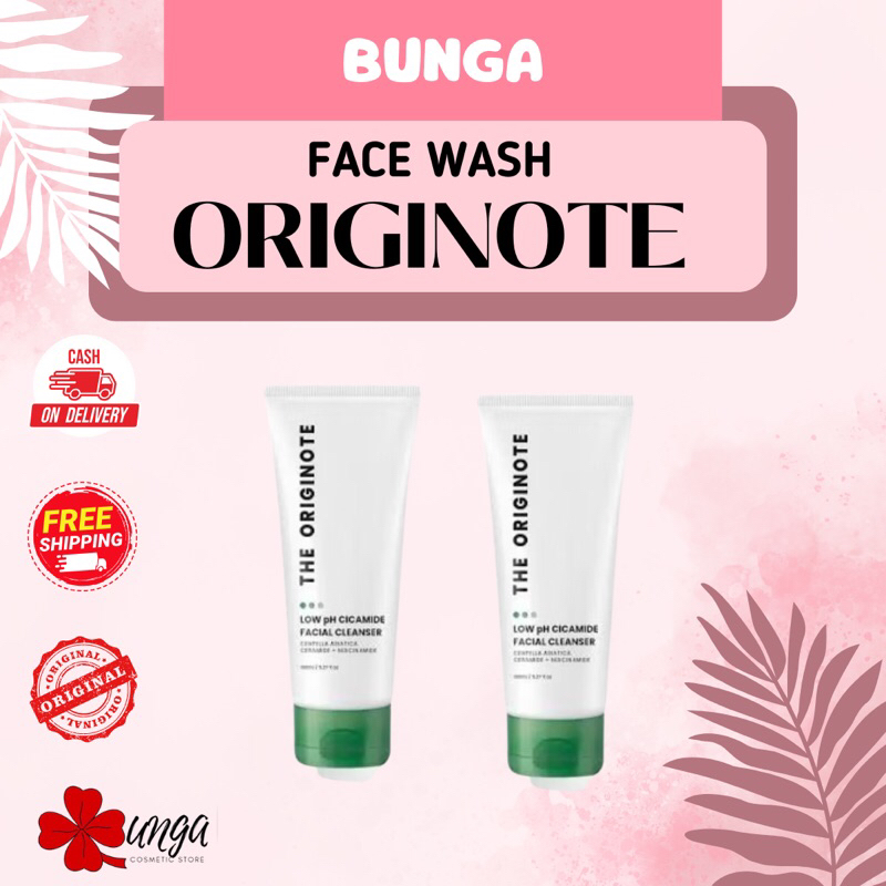 BUNGA- [150ML] Facial Wash The Originote Low Ph Cicamide Facial Cleanser/ Sabun Cuci Muka The Origin