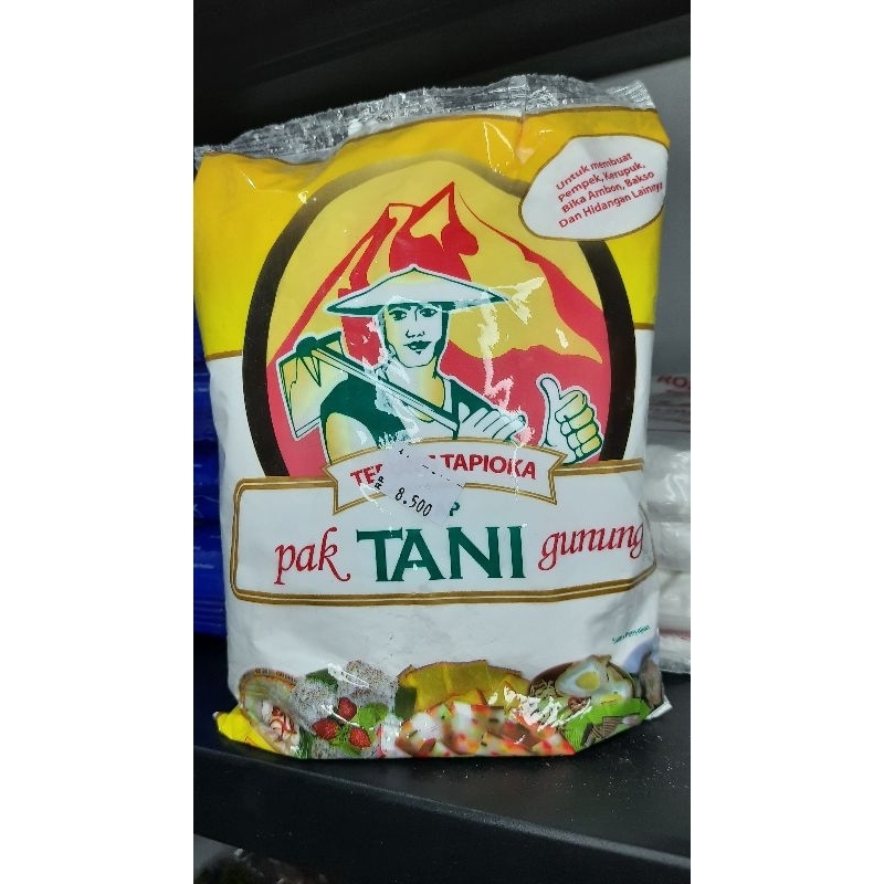 

Tepung Tapioka 500gram cap Pak Tani gunung