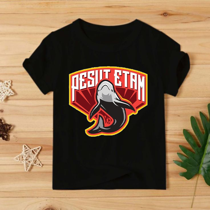 kaos anak baju anak Pesut etam Borneo fc Samarinda