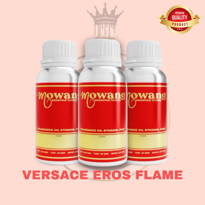 VERSACE EROS FLAME  - MOWANG FRAGRANCE OIL BIBIT PARFUME MURNI KUALITAS PREMIUM SEGEL PABRIK