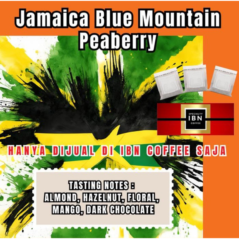 

Jamaica Blue Mountain Peaberry Coffee - 100% Arabica Beans