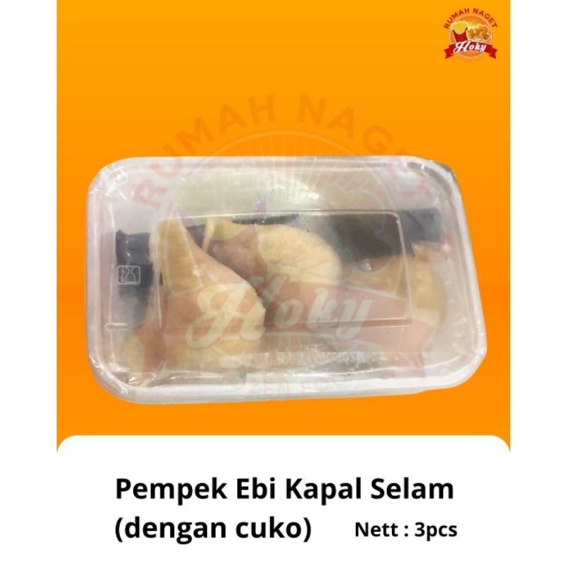 

Pempek Ebi Kapal Selam 3pcs dengan cuko