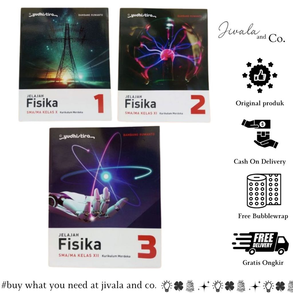 YUDHISTIRA SMA - Fisika Kelas 10,11, & 12 Kurikulum Merdeka