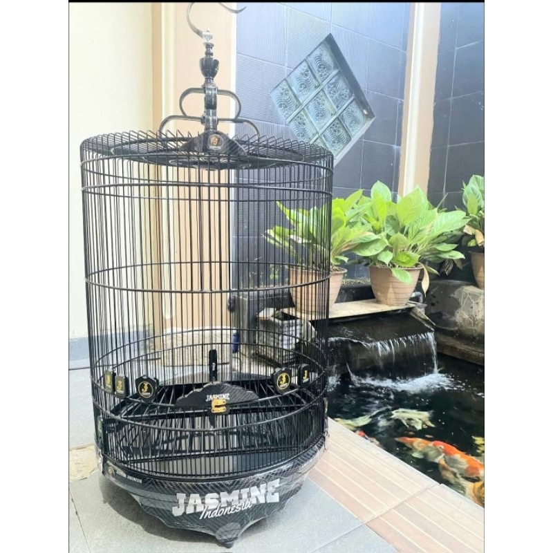 Sangkar Murai Jasmine Ruji fiber seri karbon