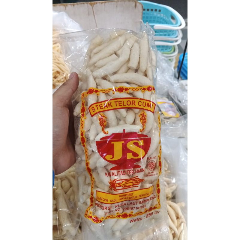 

Kritcu Steak Telor Cumi Khas Bangka Merk JS