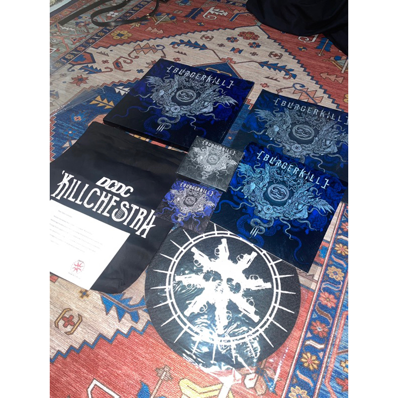 VINYL BURGERKILL - KILLCHESTRA OFFICIAL MERCH BAND