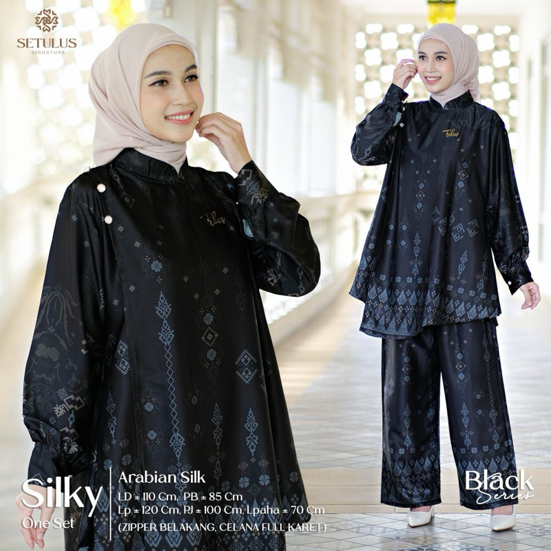Setulus Signature - Silky One Set LD 110 Setelan Arabian Silk Setelan Kondangan Setelan Lebaran Sete