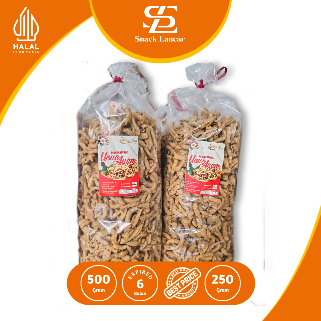 

Krupik Usus Melati Putih