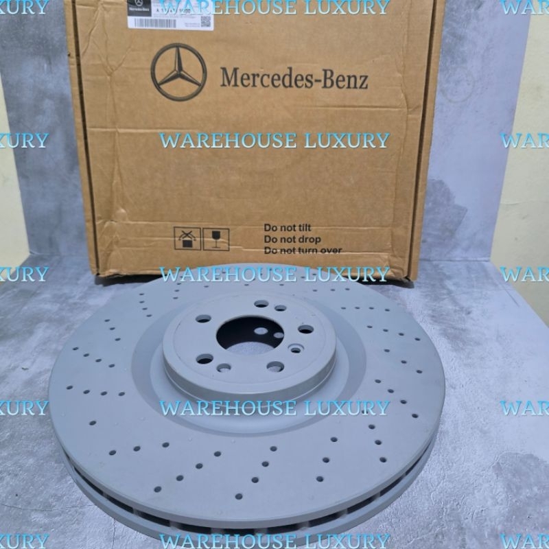 BRAKE DISC DEPAN MERCEDES BENZ W292 GLS400 W166 X166 GL ML GLE PN A1664211600