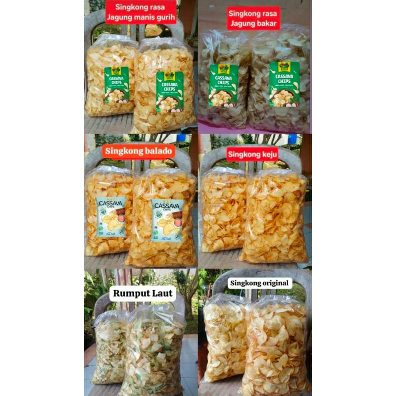 

Terlaris ! Aneka keripik 1 kiloan