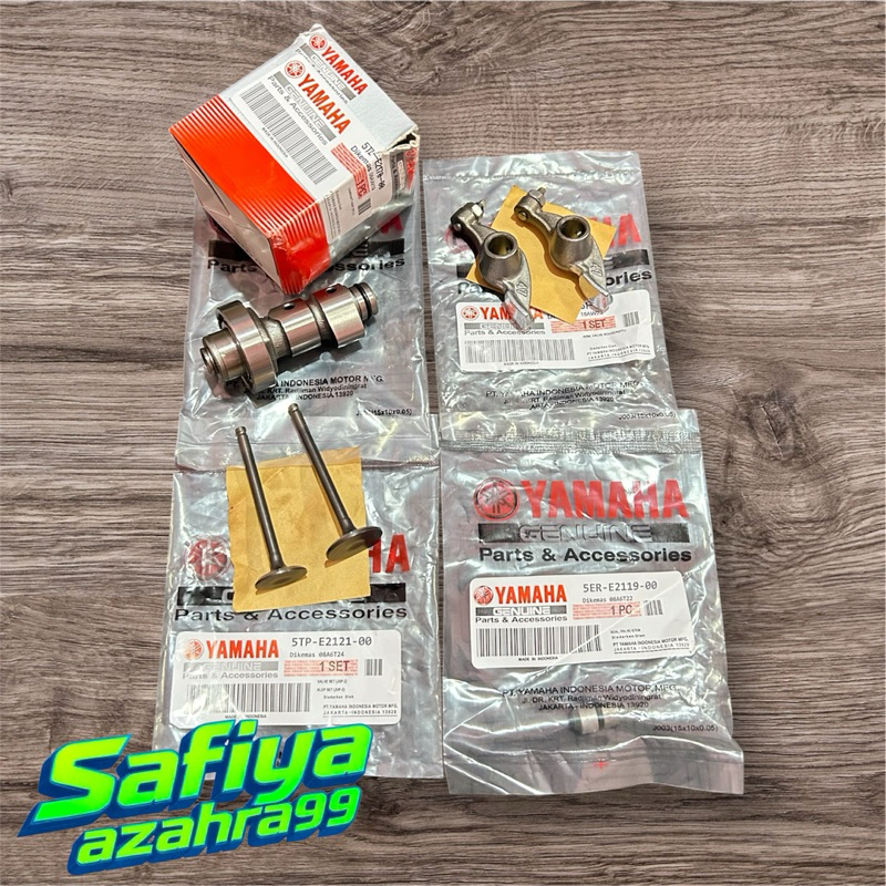 Paket Noken As+Platuk Klep+Klep set+Seal klep Yamaha Vega ZR jupiter Z new Jupiter Z Robot