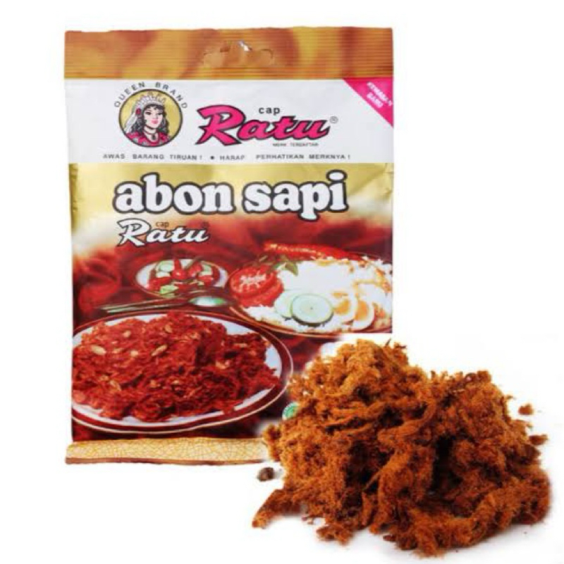 Abon Sapi Cap Ratu 100 gr Halal