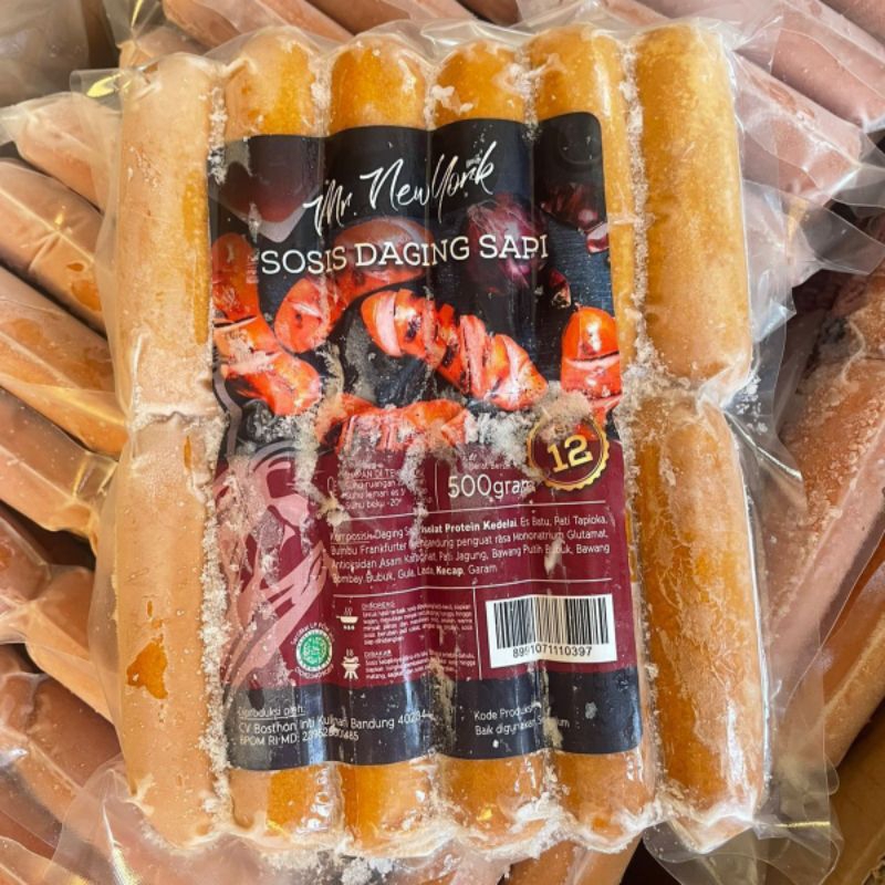 

Sosis Bakar Mr Newyork 500gram | Sosis bakar 500gr