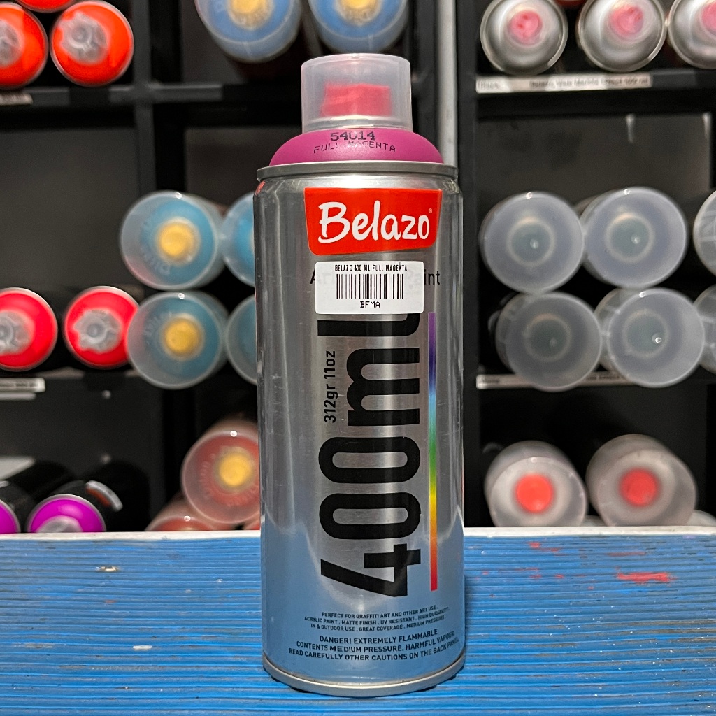 

Full Magenta - Belazo 400 ml - Spray Paint