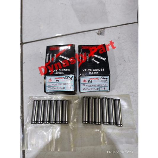 Valve guide t120ss L100 in ex 12pc