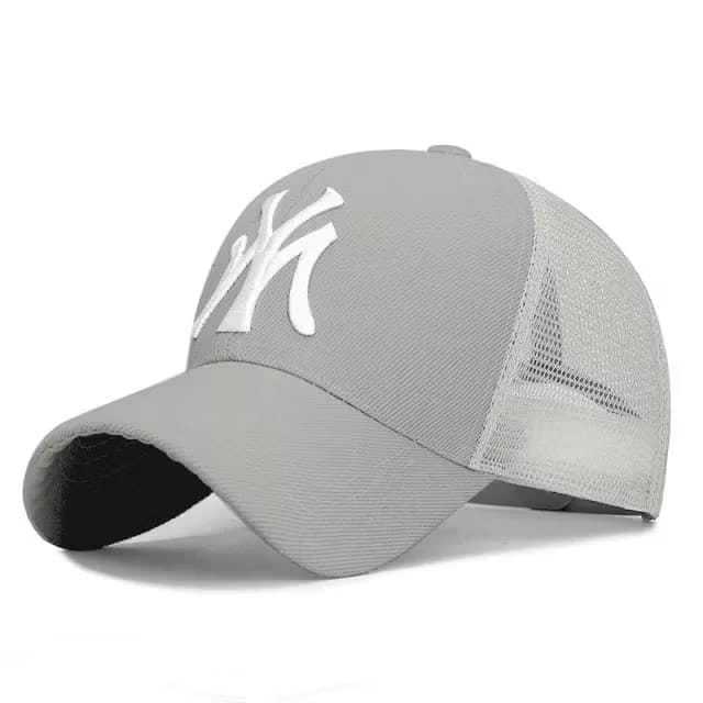 Topi Jaring Bordir NY Bordir Terbaru / Topi Baseball Cewek Korea Trendy