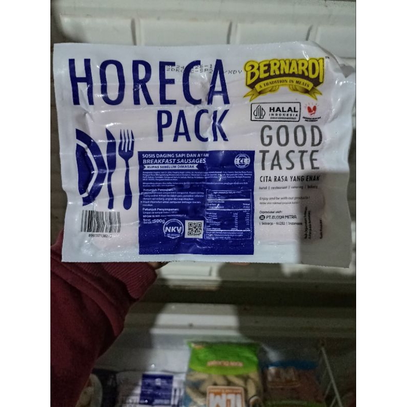 

Bernardi Horeca CL Sosis 500gr